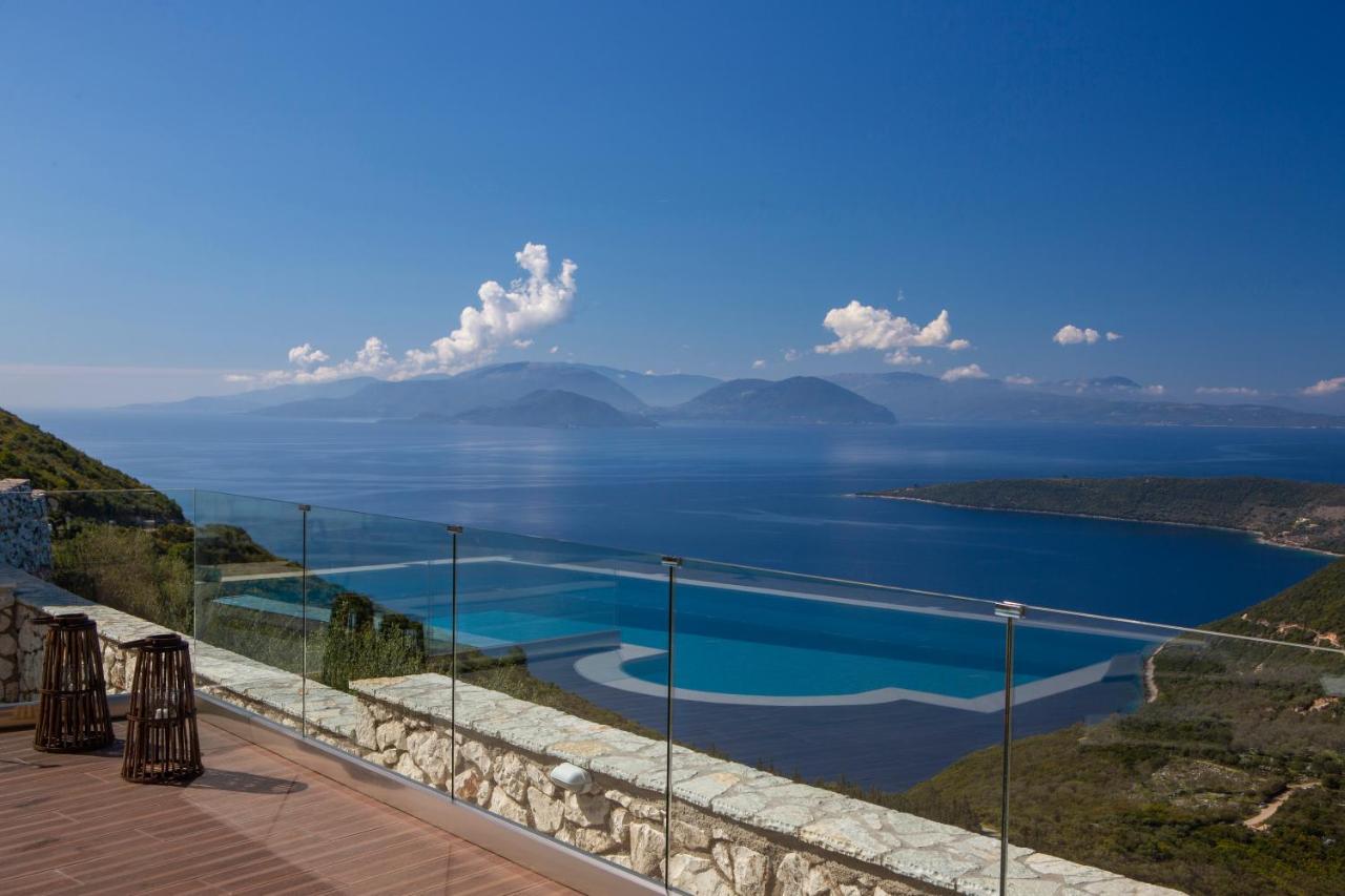 Heavenly Heights Villas By Kb Hospitality Evgiros Exterior foto