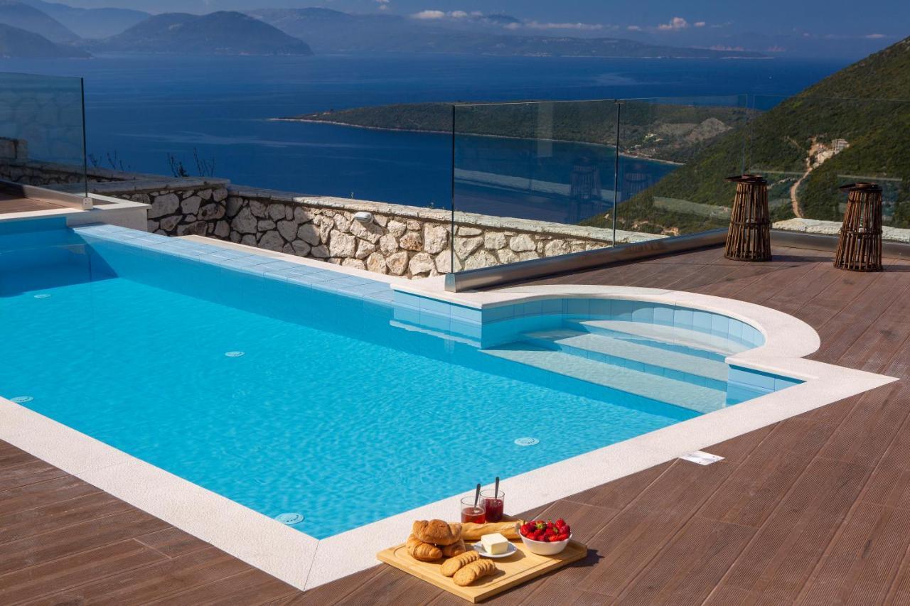 Heavenly Heights Villas By Kb Hospitality Evgiros Exterior foto