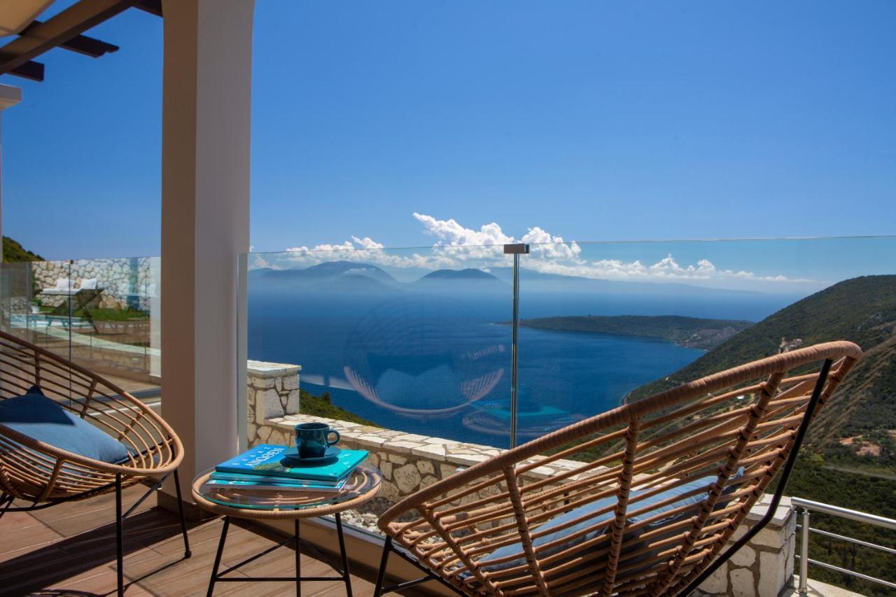 Heavenly Heights Villas By Kb Hospitality Evgiros Exterior foto