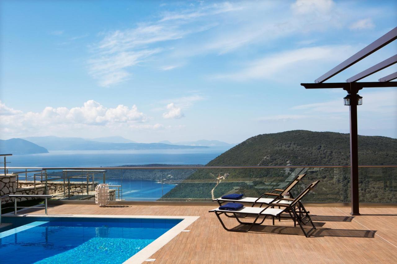 Heavenly Heights Villas By Kb Hospitality Evgiros Exterior foto