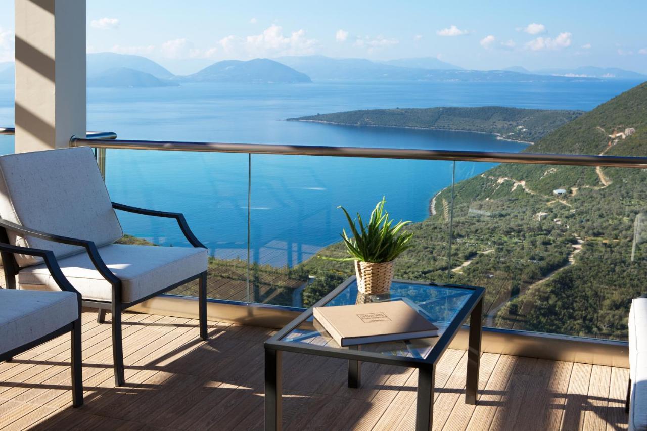 Heavenly Heights Villas By Kb Hospitality Evgiros Exterior foto